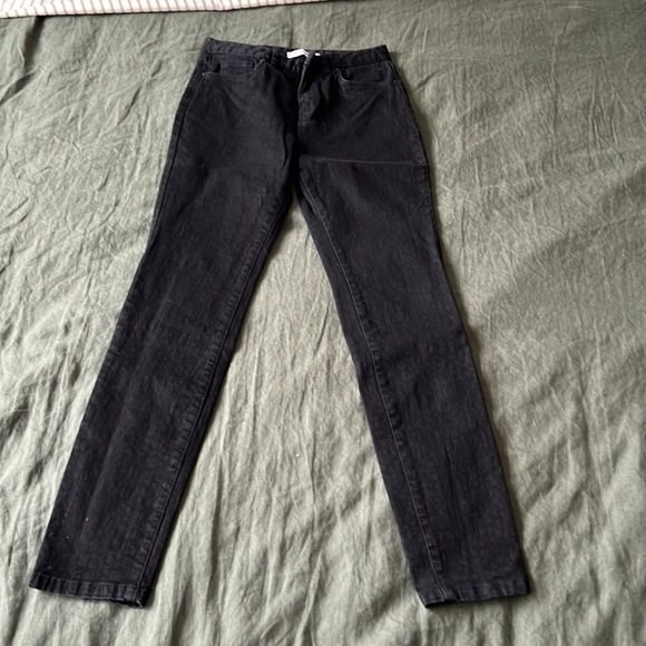 Animal print Black jeans - Picture 1 of 5